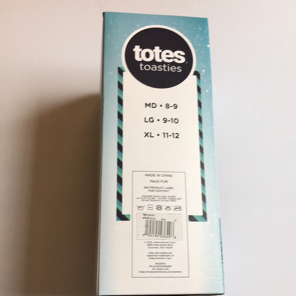 totes toasties MEN’S Memory Foam Slippers - Picture 5 of 5
